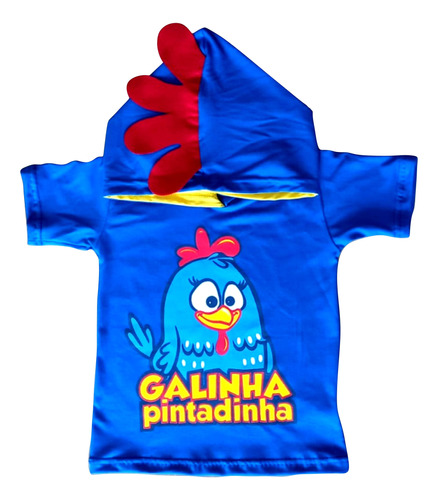 Camiseta Infantil Galinha Pintadinha