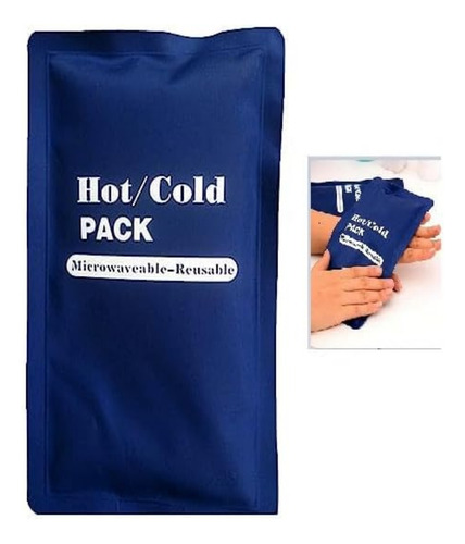 Gel Frio Calor Para Golpes Y Lesiones Reutilizable 24x 14 Cm