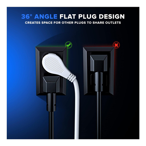 El Cable De Extensión Maximm Con Interruptor De Encendido Y