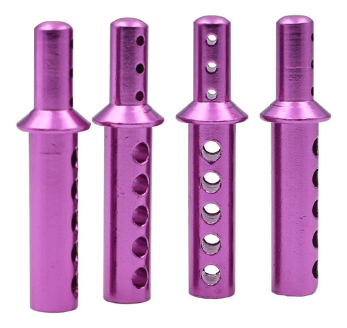 Treehobby 4 Piezas De Aluminio Para Poste De Cuerpo 08047 Co