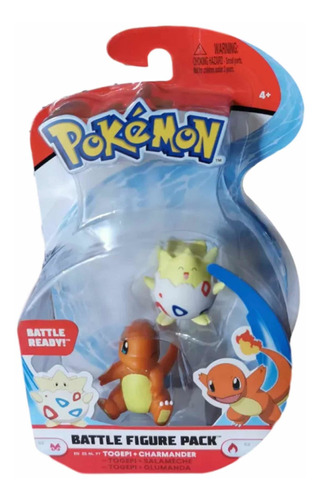 Pokemon Battle Figure Pack Togepi + Charmander