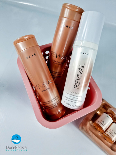 Braé Revival Shampoo 250ml+ Cond 250ml + Másc 200g