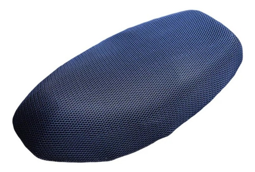 Funda Malla Color Azul Para Asiento De Motocicleta