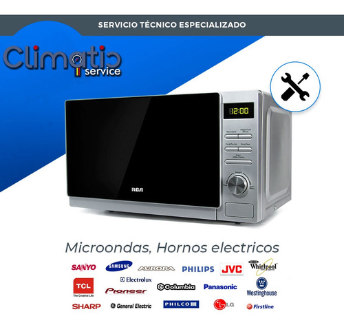 Service Reparación Microondas Hornos Eléctrico Tecnico Caba