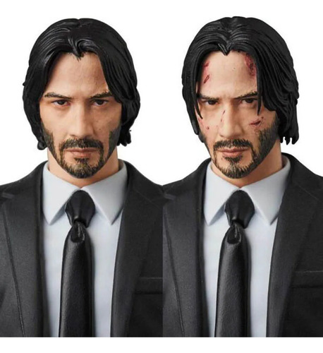 Dt Figura De Acción Mafex 085 De John Wick, Modelo De