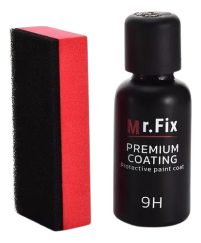 Mr Fix Black Tratamiento Ceramico Pintura Vidrios 30ml T36