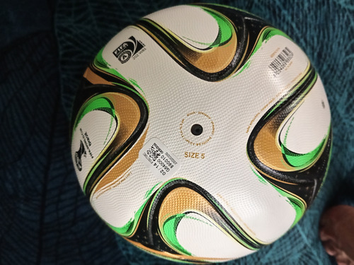 Brazuca Balón Final Brasil Rio 2014 Omb Original De Época Dorado