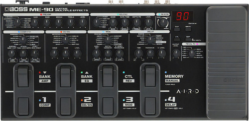 Procesador De Efectos Guitarra Boss ME-90 Color Negro