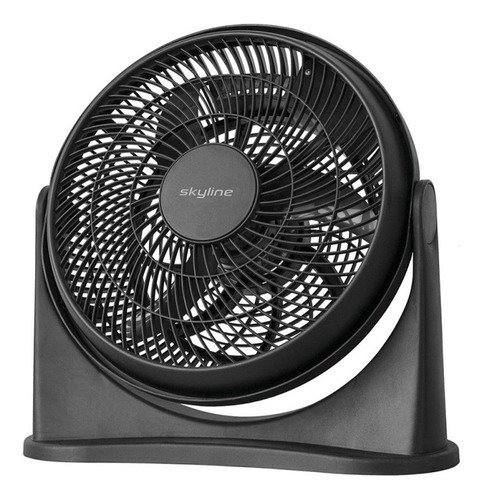 Ventilador Piso Skyline 12 Pulgadas 50w Angulo Ajustable Cantidad de aspas 3 Color de la estructura Negro Color de las aspas Negro Diámetro 30 cm Frecuencia 60Hz Material de las aspas Plástico