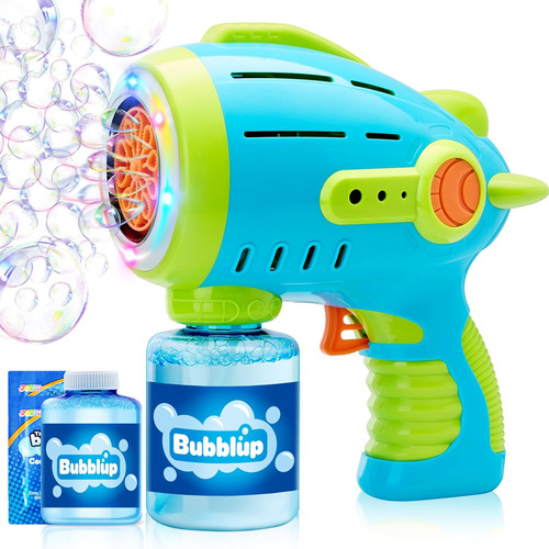 Sloosh Light Up Airship Bubble Guns For Kids Ages 4-8, Wi...