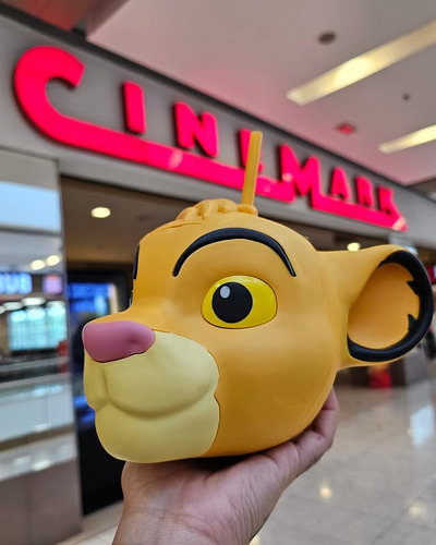 Vaso Coleccionable De Cinemark Hoyts Cinepolis Vaso Mufasa Rey León Cinemark Hoyts