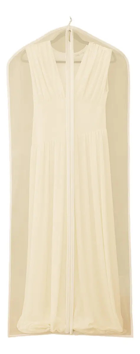 Proteção Para Vestidos Ternos Roupa Em Alfaiataria Off White Branco