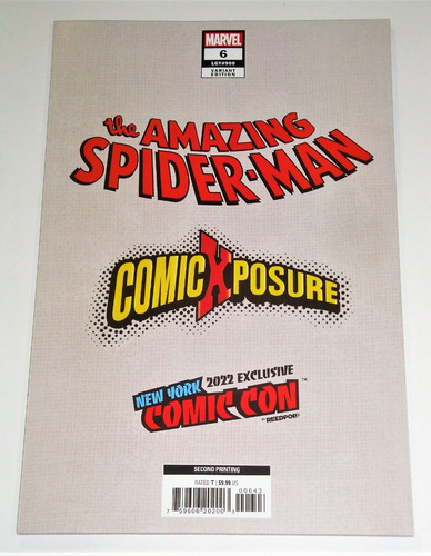 Amazing Spiderma #6 - Variante Red Virgen Por Tyler Kirkhan (Usado)