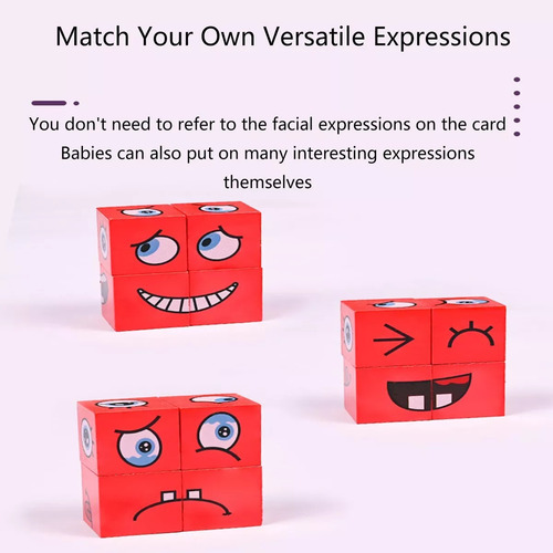 W Puzzle 3d: Cubo Mágico Que Cambia Caras, Cambia Caras