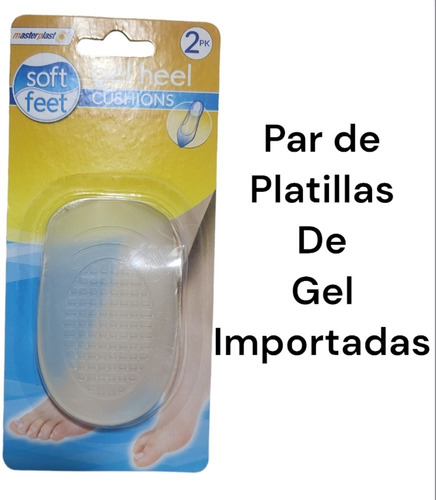 1 Par De Platillas De Gel