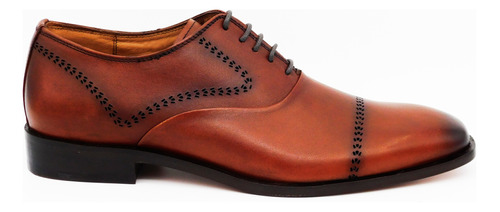 Zapato Florsheim Vestir Para Caballero Suela Cuero Natural.