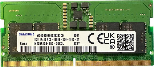 Memória Notebook 8gb Ddr5 4800mhz Samsung Dell G15 5530 (Usado)
