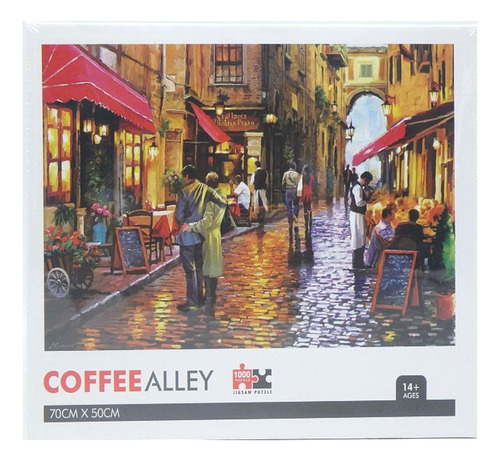 Rompecabezas 1000pcs Puzzle Coffee Alley Fd1000269 5