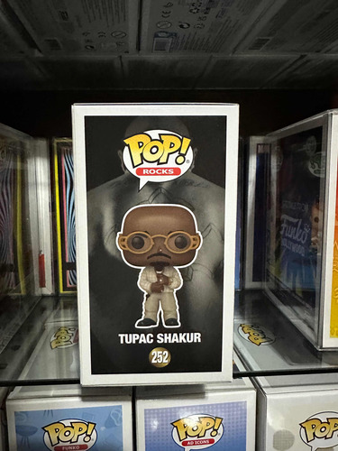 Funko Pop 252 Rocks 2pac Tupac Shakur (Usado)
