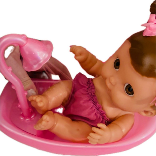 Muñeca Baby Conny Cariñito Ducha Con Funcion Real