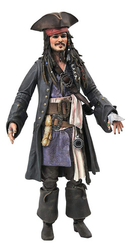 Figura De Acción Coleccionable Jack Sparrow Piratas Del Cari