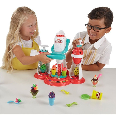 Super Maquina De Helado Hasbro Play Doh Accesorios Selladas