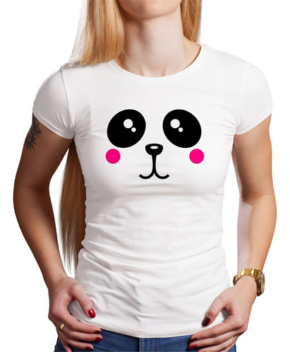 Polo Dama Oso Panda Kawaii (d0053 Boleto.store)