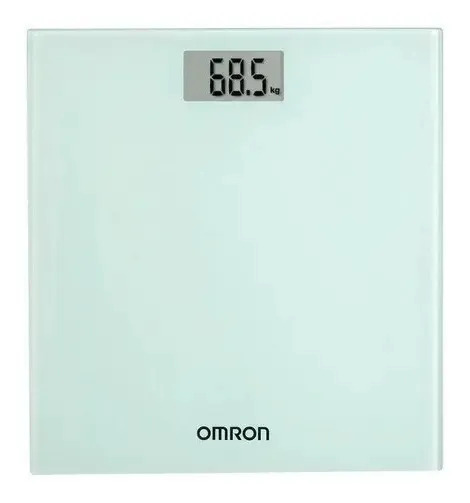 Balança Omron HN-289 Corporal Banheiro 150kg Vidro Temperado Visor Digital Anvisa Inmetro