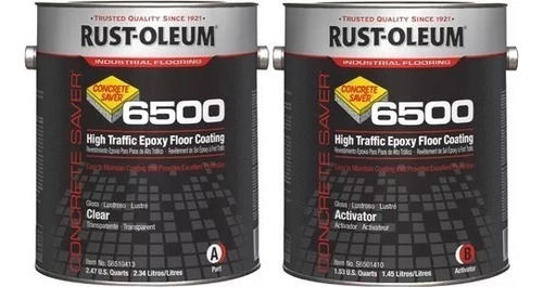 Sistema 6500 Clear Rust Oleum X 1gl (3.78lt) Color Transparente