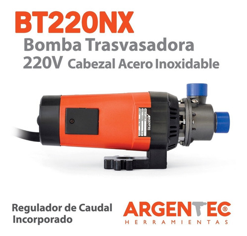 Tapa Intermedia Cuerpo Para Bomba Argentec Bt220n Bt12vn