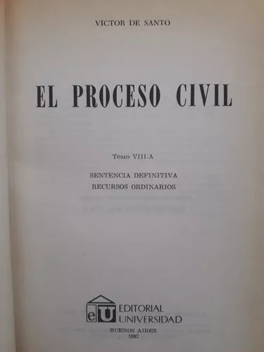 El Proceso Civil Tomo 8 A