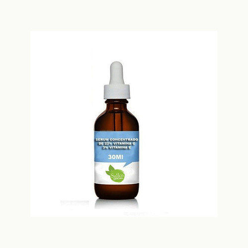 Serum Vitamina C 22% + Vitamina E Antiage Anioxidante 30ml