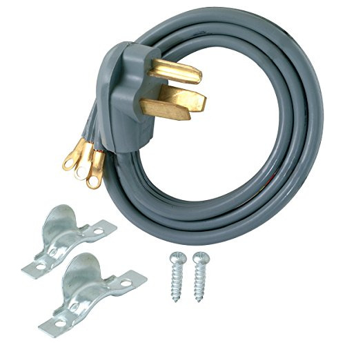 61252 3-prong Electric Dryer Cord 30 Amps, 10 Ft Length...