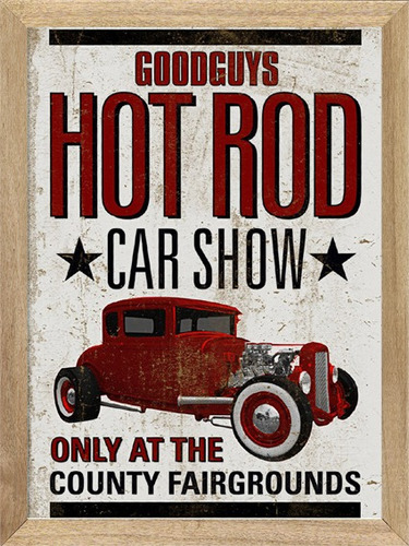 Hot Rod  Car Show, Cuadro, Auto, Poster          P271