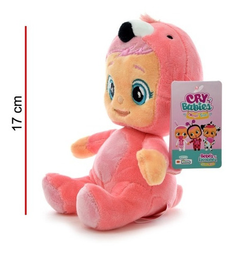 Imagen 4 de 8 de Peluche Cry Babies Fancy 17 Cm Bebe Llorón Phi Phi Toys