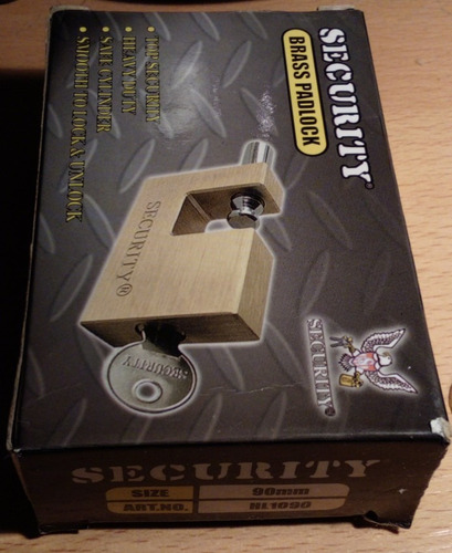 Candado Anti-cizalla De 90mm Marca: Security