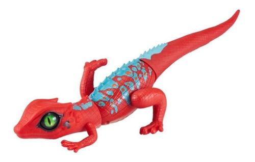 Imagem 5 de 7 de Robô Alive Lagarto Vermelho Movimento Real Zuru Candide