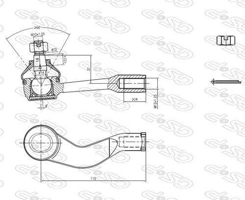 Puntero Der Ayd Daihatsu Charade 93-95