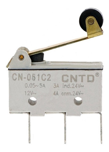 Interruptor Limite 12-24v cntd cn-051c2 Color Crema