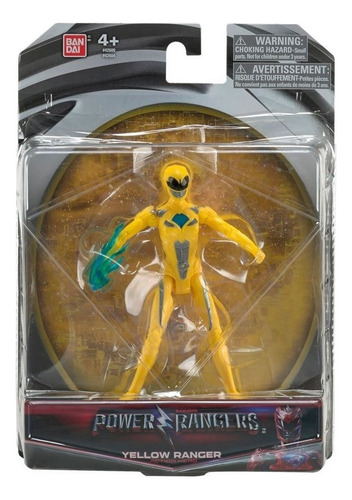 Figura Power Rangers The Movie Ranger Amarelo Da Sunny 1250