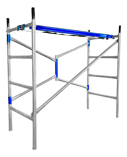 2 Andamios Plegables + 2 Plataformas + Juego De Ruedas