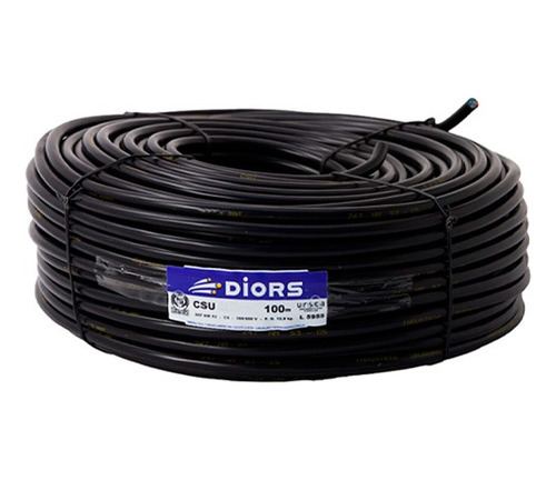 Cable Unifilar Bajo Goma Csu Diors 2x2 Mm- Unilux