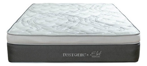 Colchón King Size Restonic Elif Premiun Tecnologia Ortoped Color Gris