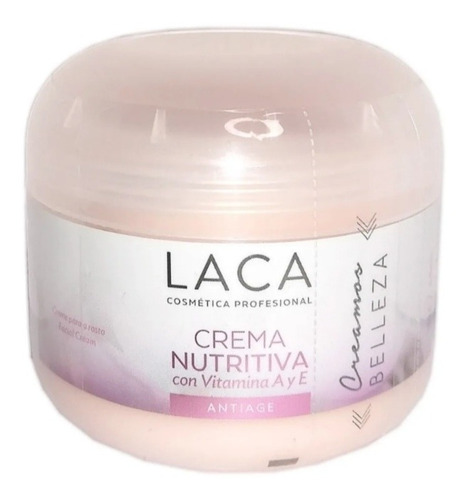 Crema Nutritiva Con Vitaminas A Y E  Laca