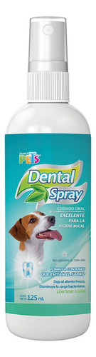 Spray Dental Para Perros, 125 Ml, 2 Pzs = 250 Ml