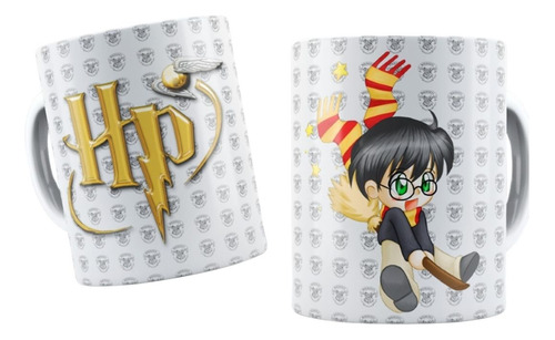 Mug Harry Potter Dibujo Taza Ceramica 11 Onz