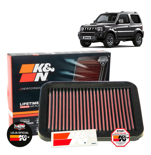 Filtro De Ar K&n 33-2162 Suzuki Jimny