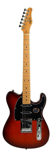 Guitarra elétrica Tagima Brasil T-900 de  cedro honeyburst com diapasão de pau ferro