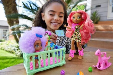 Boneca E Playset Cave Club Fernessa E Furrah Mattel Gnl92