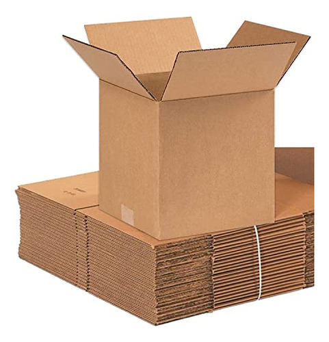 Shipping Boxes Medium, 9 L X 9 W X 9 H 25-pack | Corrug...